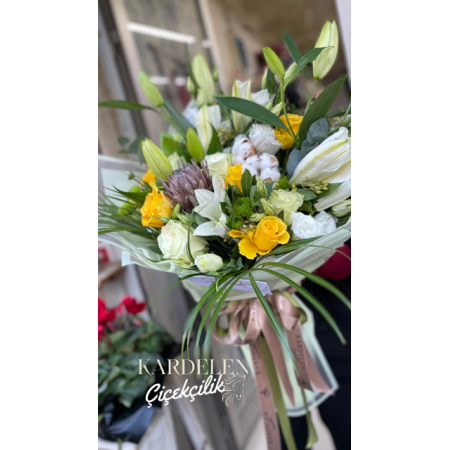 Vip Kazablanka&gül Luxury buket